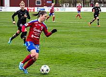 Ross playing for Vittsjö