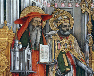 Hiëronymus en 'Gregorius de Grote'