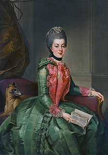 Wilhelmina of Prussia, Princess of Orange Consort of Prince William V of Orange