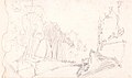 John Ruskin - Study of an Unidentified Street - B1990.19.1 - Yale Center for British Art.jpg