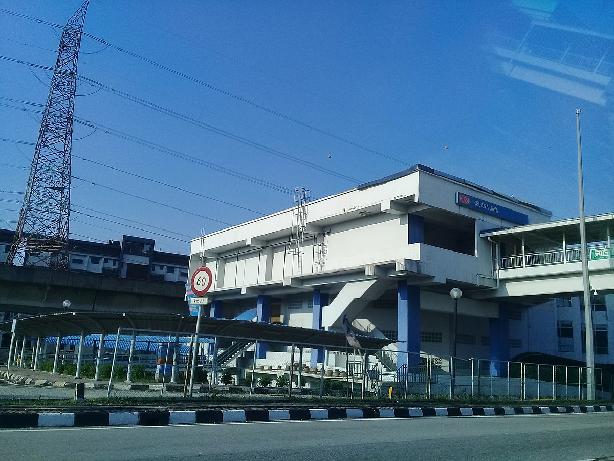 Stesen Lrt Kelana Jaya Wikipedia Bahasa Melayu Ensiklopedia Bebas