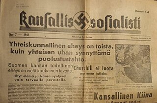 <i>Kansallissosialisti</i> Nazi newspaper in Finland (1941–1944)