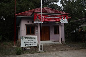 Kantor kepala desa Banua Hanyar