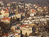 View of Sebnitz and the church