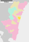 Kawaminami in Miyazaki Prefecture Ja.svg