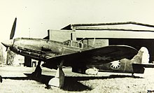 Un Ki-61 con le insegne della cinese Chung-Hua Min-Kuo K'ung-Chün.