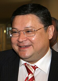 Marat Tazhin Kazakhstani politician