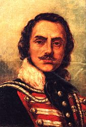 Kazimierz Pulaski was a Polish nobleman and military commander who fought in the American Revolution and most notably is credited with saving the life of George Washington at the Battle of Brandywine Kazimierz Pulaski.jpg