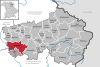 Lage der Gemeinde Kemnath im Landkreis Tirschenreuth