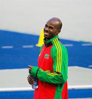 Kim Collins Saint Kitts and Nevis sprinter