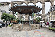 Le kiosque à musique.