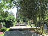 die Kirche Neuenhäusen und der Friedhof an der Kirchstraße in Celle