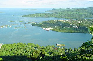 Kolonia town in Micronesia