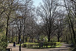 Kronepark im April 2021