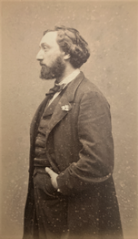 Léon Gambetta vers 1860-1870.