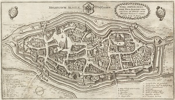 Forts of Mulhouse 1650