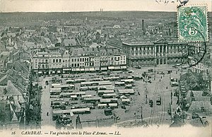 Cambrai: Géographie, Urbanisme, Toponymie