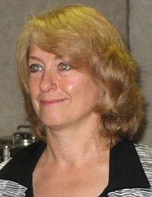 Ruwart campaigning for the Libertarian presidential nomination in 2008 LPNC Mary Ruwart 2008.jpg