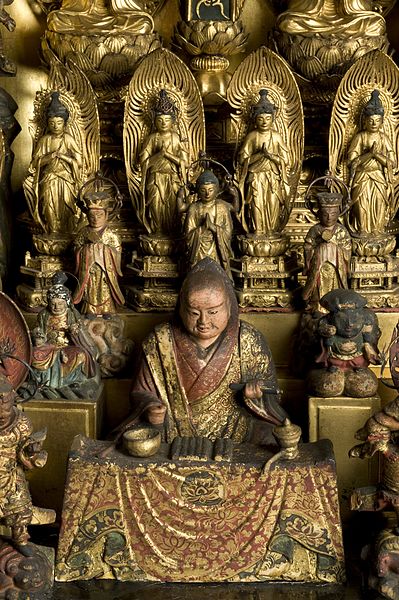 File:Lacquered wooden domestic shrine with 66 figures of Shinto a Wellcome L0057682.jpg