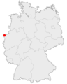 Location of Kleve