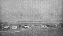 The Langlaagte farm near Paarlshoop, on the Witwatersrand - site of the first discovery of gold in 1886. Langlaagte.jpg