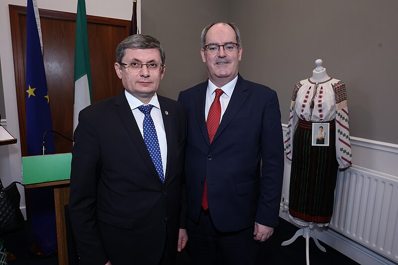 File:Launch of exhibition of Moldovan National Costumes in Ireland on February 28, 2023 16.jpg