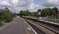 2013-11-25 Looking north along the platform at Lawrence Hill.