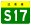 Liaoning Expwy S17 sign no name.svg