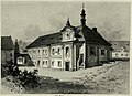 Kastela kapelo de kastelo Krušovice en 1890