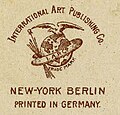 Eagle, International Art Publishing Co. New York and Berlin, USA and Germany