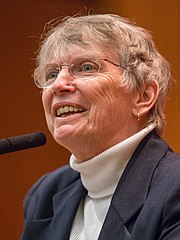 Lois Lowry, class of 1958, Newbery Medal-winning author of The Giver and Number the Stars