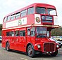 RM1, der 1956 in Betrieb genommene erste „Routemaster“, im Jahr 2010