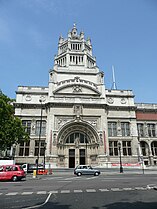 General view of the Victoria and Albert Museum in west London (Source