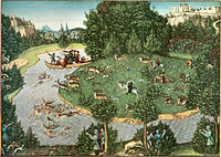 Chasse au cerf1529, Vienne