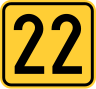 State Road 22 schild}}