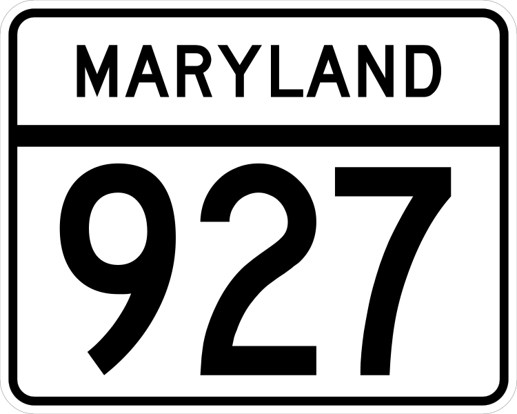 File:MD Route 927.svg