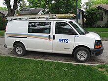 MTS Technician van in Winnipeg MTS Technician Van.JPG