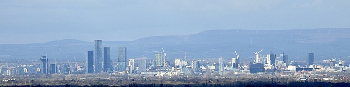 Manchester from Alderley Edge