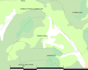 Poziția localității Rimbachzell