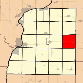 Locatie van Hancock Township