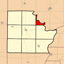 Map highlighting Ripley Township, Brown County, Illinois.svg