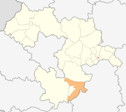 Map of Kostenets municipality (Sofia Province).png