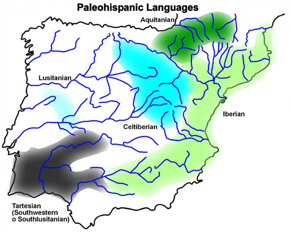 Iberian language in the context of paleohispanic languages