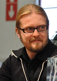 Marko Hautala Turun kirjamessuilla 2009.