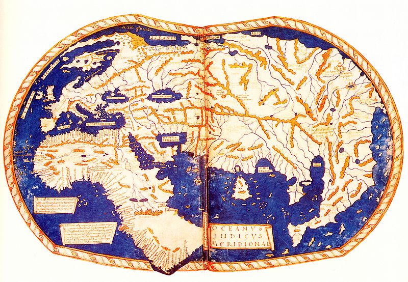 Antique Maps & Explorers 800px-Martellus_world_map