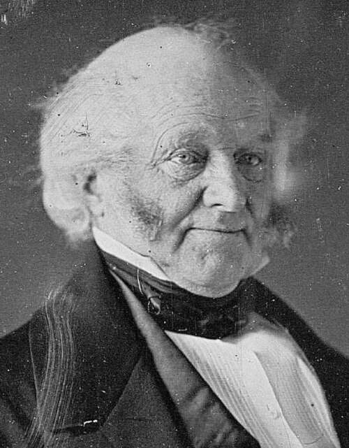 Image: Martin Van Buren daguerreotype by Mathew Brady circa 1849   edit 1 (cropped)