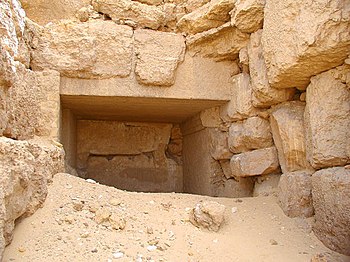 Entrée du mastaba