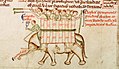 Chronica Majora'dan Fil, Kısım II, Parker Kütüphanesi, MS 16, fol. 151v