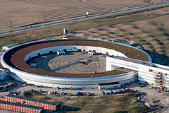 MAX IV synchrotron radiation laboratory Max IV-flygbild 06 september 2014-2.jpg