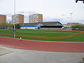 Minoru Park's running track.